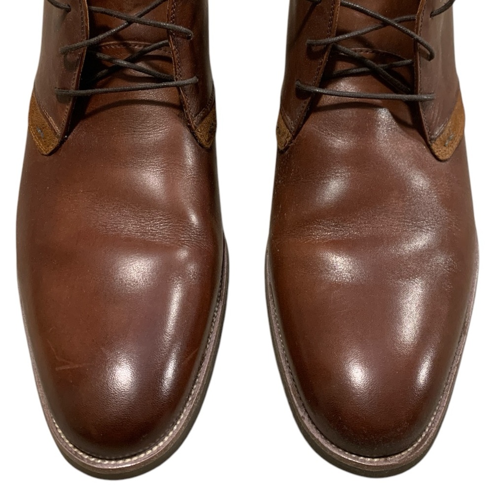 Florsheim Men’s Chukka Boots 11M Brown Leather Suede Comfort Tech Ortholite⭐️ - Picture 11 of 16